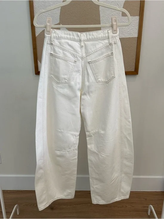 Joe's Jeans Ecru Barrel Jean - Picture 3 of 4